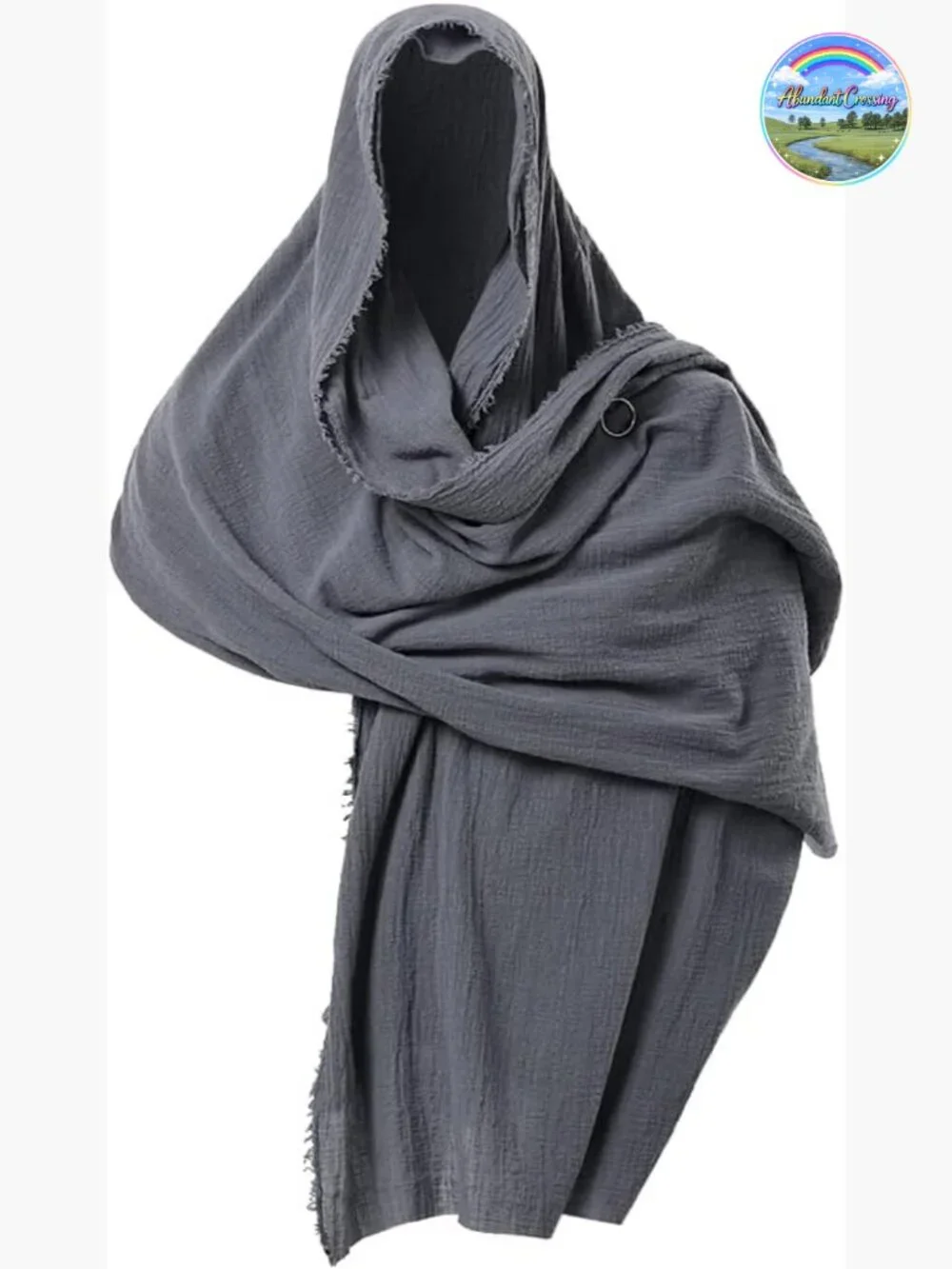 Medieval Post Apocalyptic Shawl Scarf Cowl Sash Costume